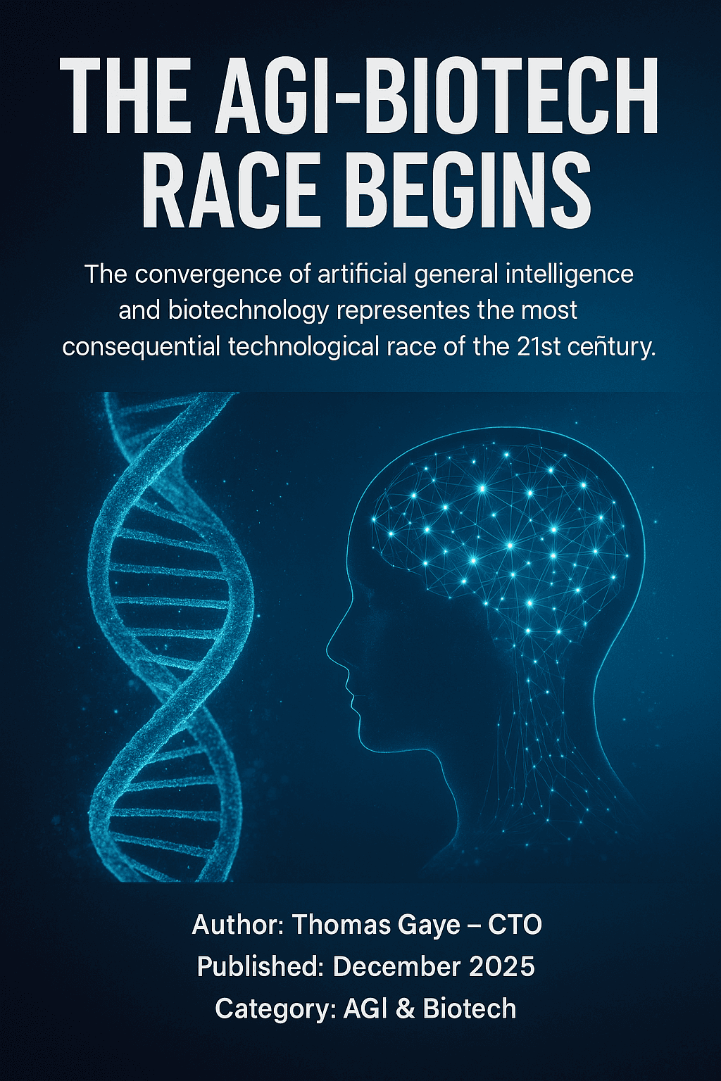 The AGI-Biotech Race Begins - Blog post thumbnail image